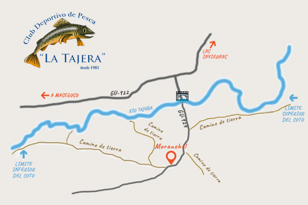mapa-2021 como llegar coto la tajera